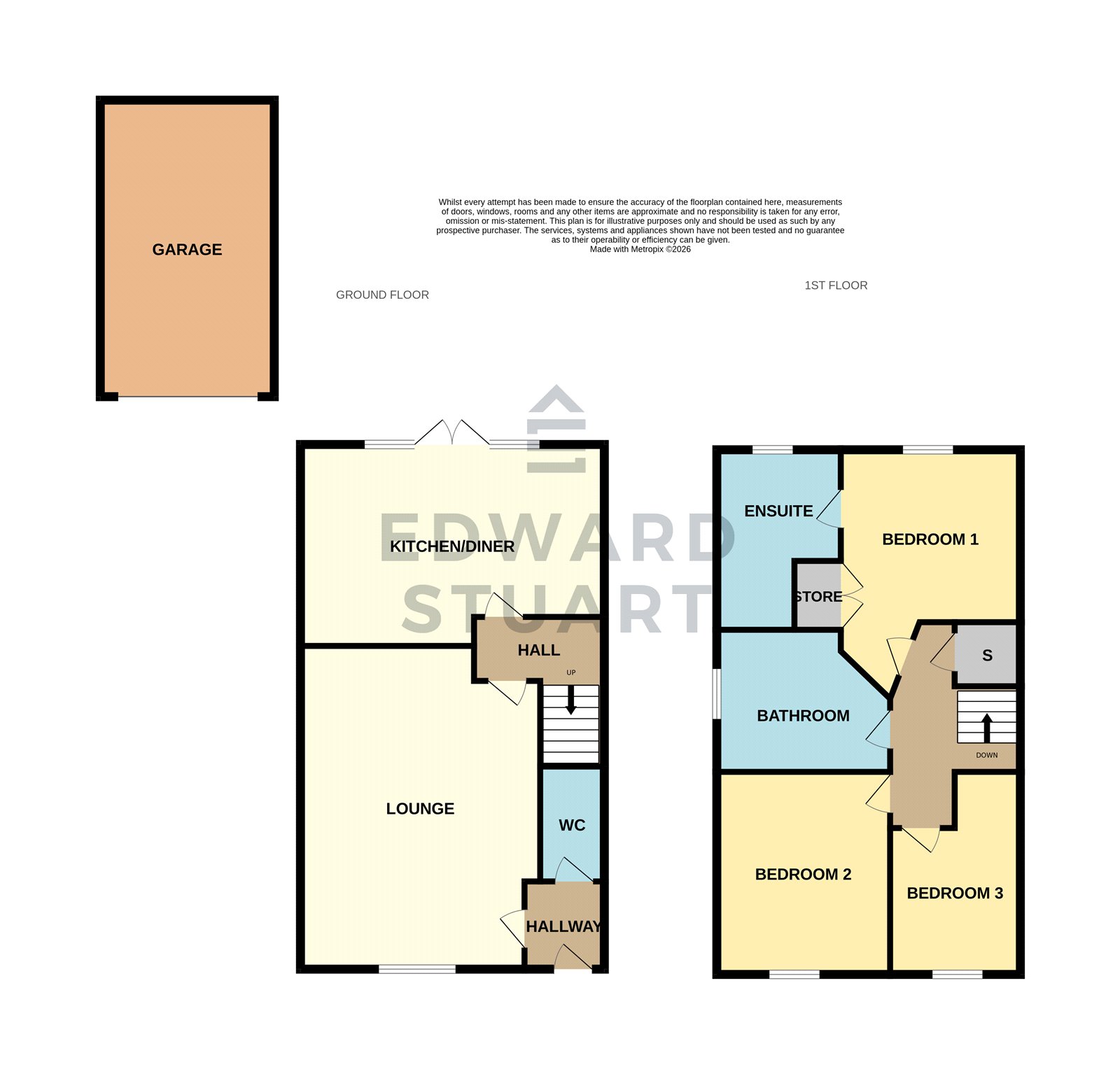 20, Lander Crescent, Cambridgeshire floorplan