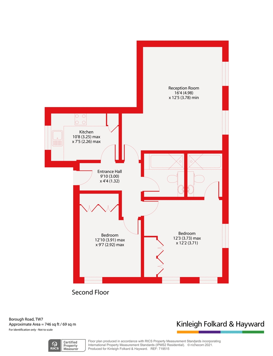 57 Lancaster House,, Borough Road, Isleworth floorplan