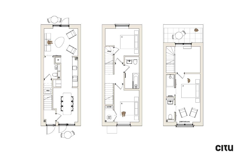 21, Spring Walk, Leeds floorplan