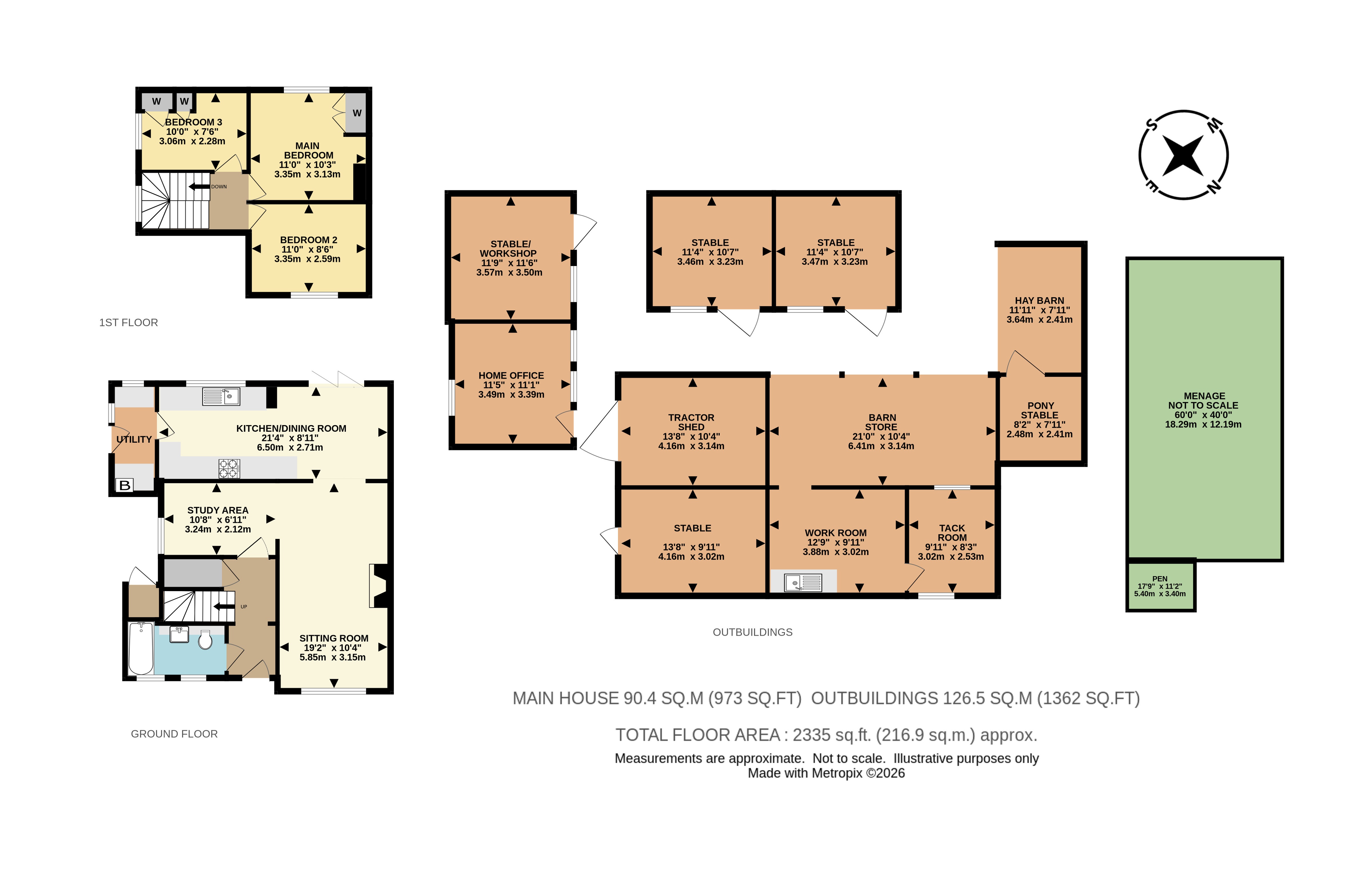 Greenings Cottage,, Beggarhouse Lane, Surrey floorplan