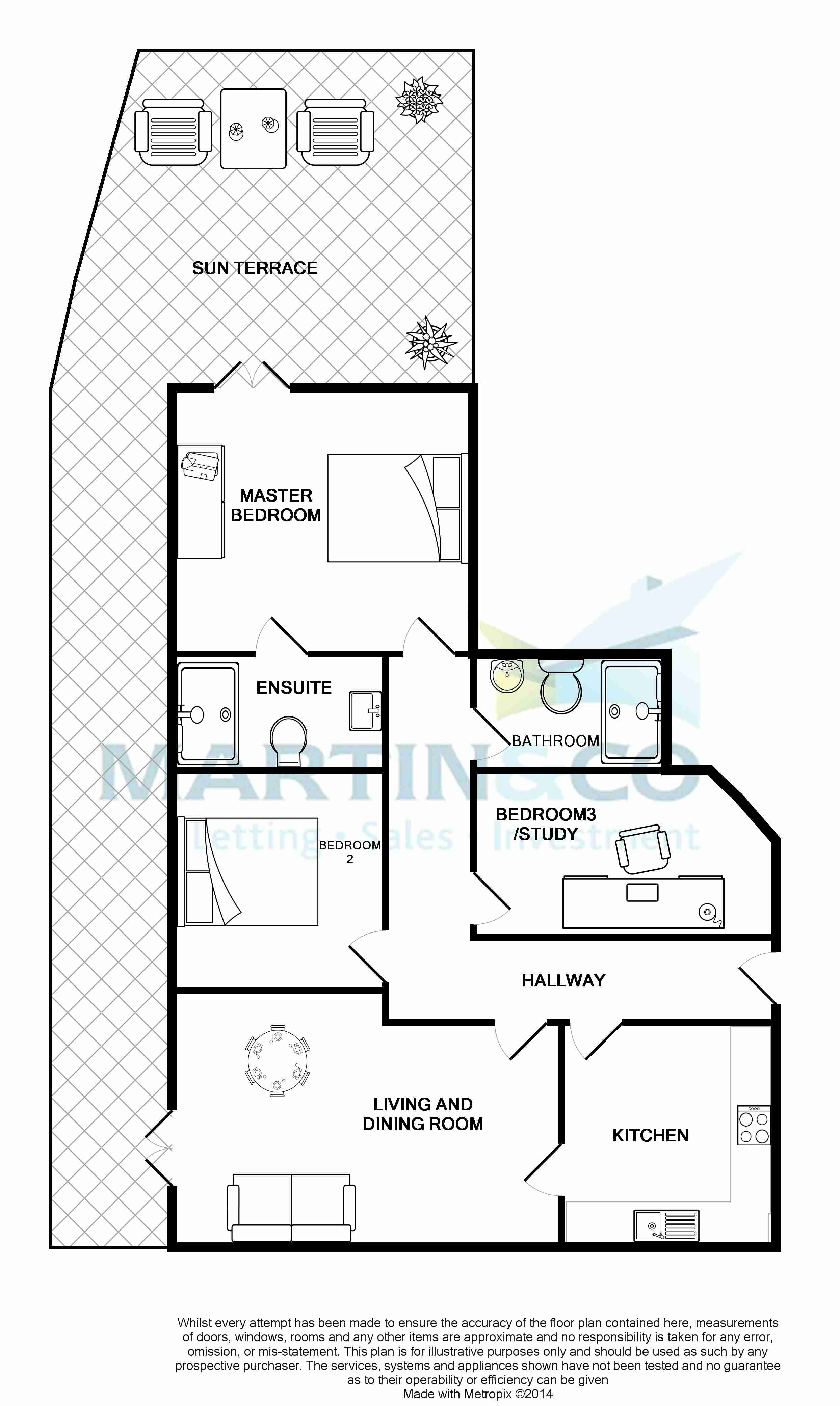 3 Bedrooms Flat to rent in Richmond Avenue, Southend-On-Sea SS1