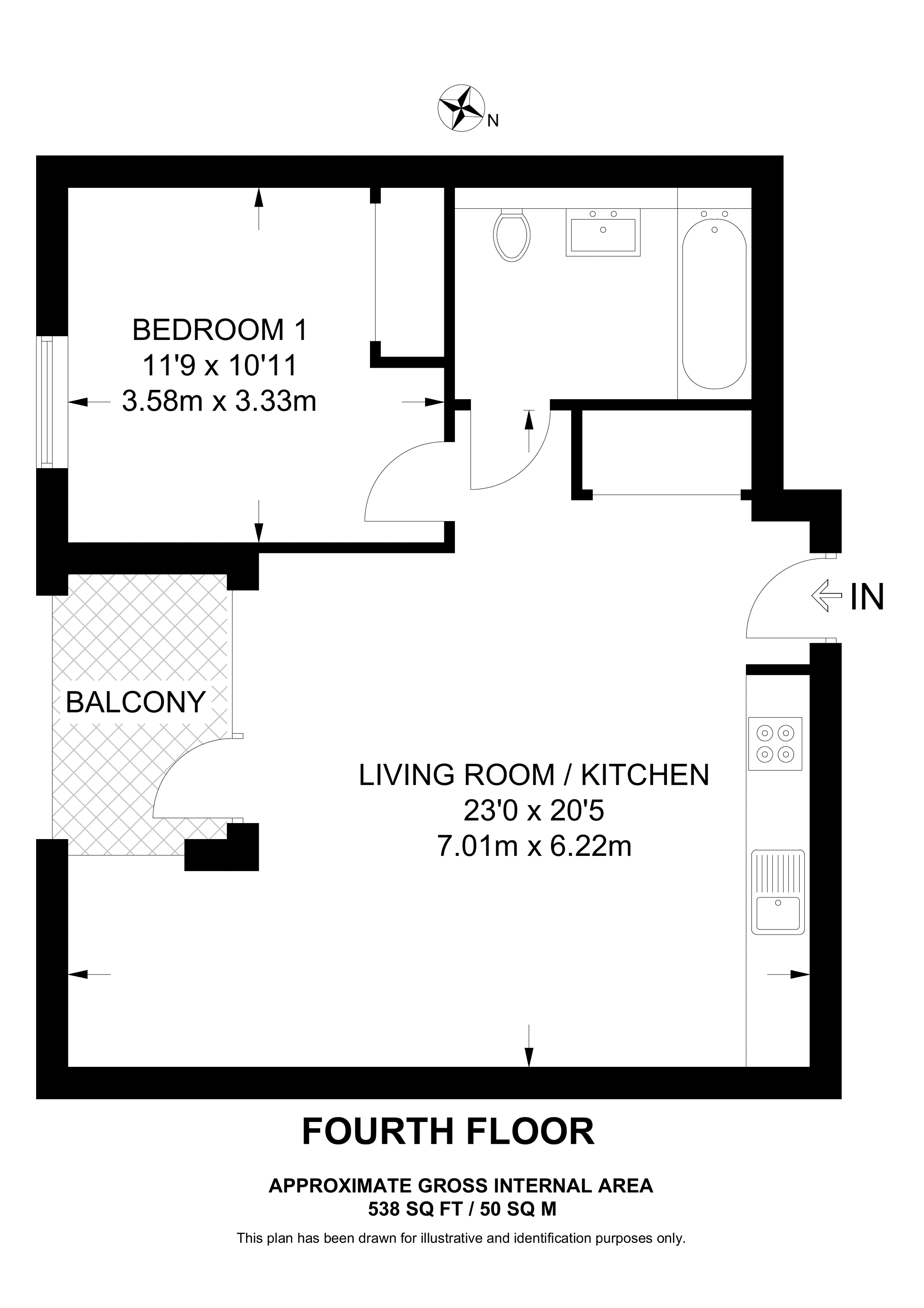 Oberman Road, Dollis Hill, London NW10, 1 bedroom flat to rent
