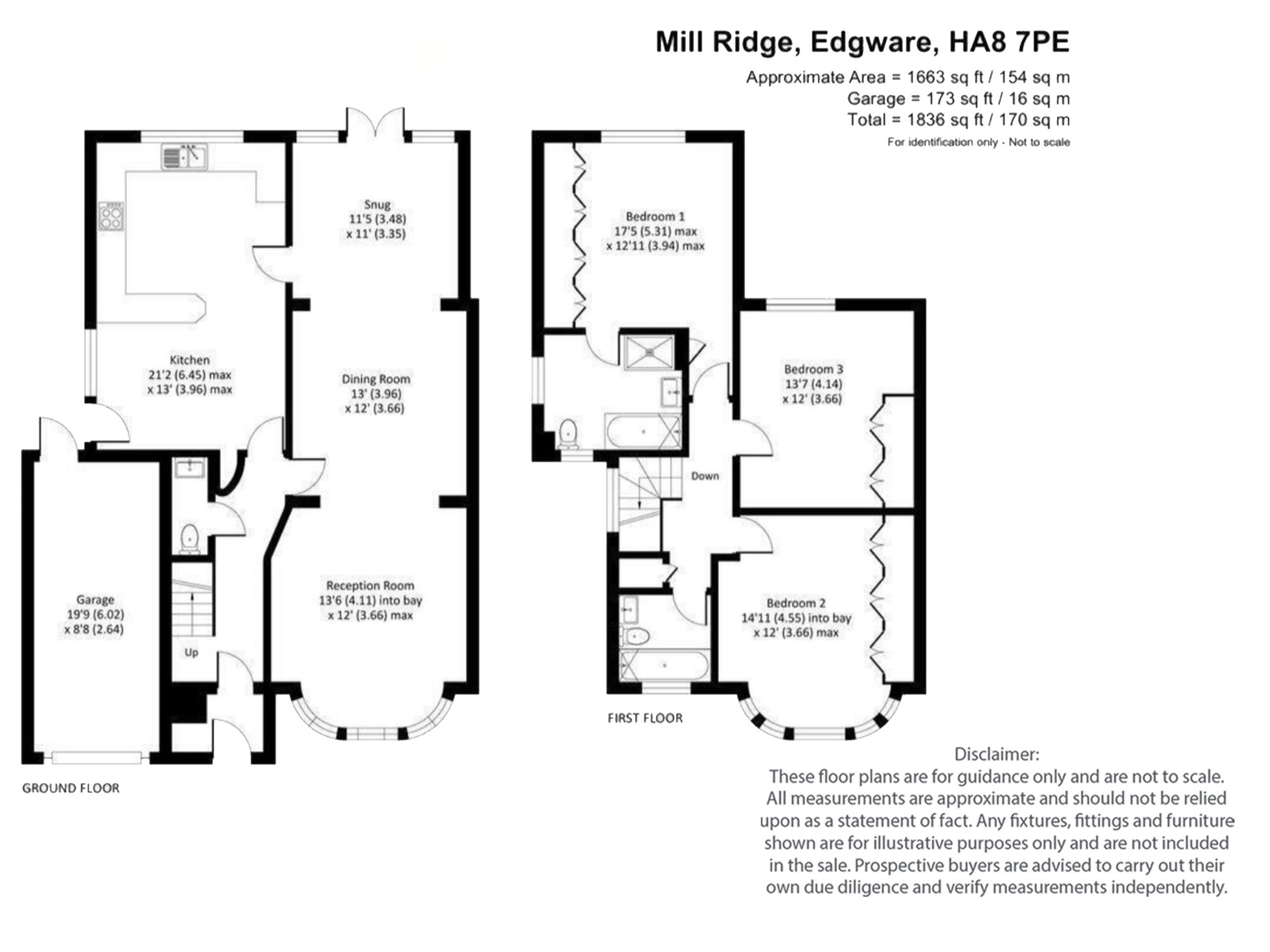 31, Mill Ridge, Edgware floorplan