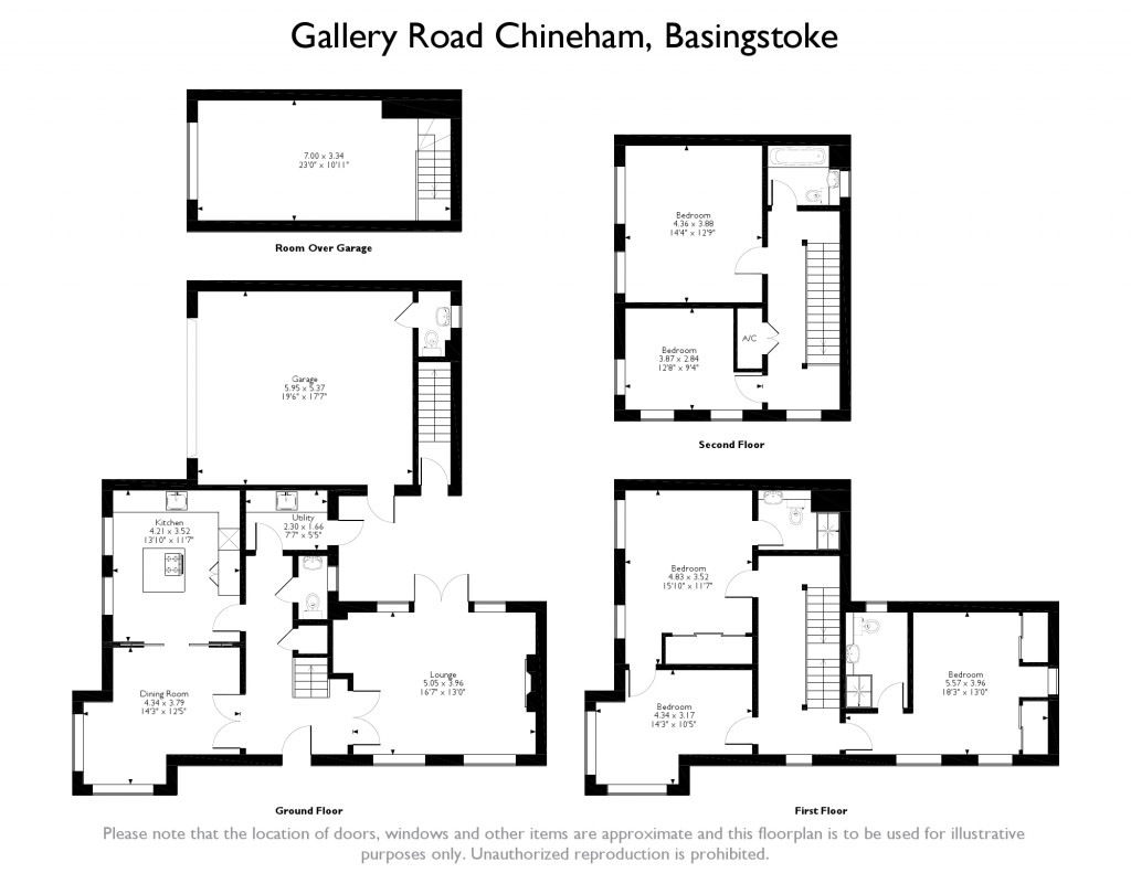 5 Bedrooms Detached house for sale in Gallery Road, Chineham, Basingstoke RG24