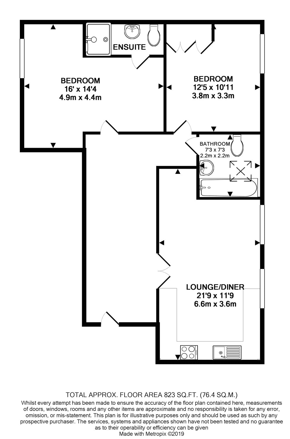 2 Bedrooms Flat for sale in Brinkley Court, 32 Brinkley Road, Worcester Park KT4