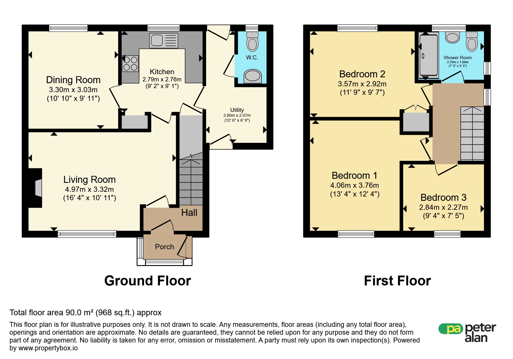 4, Sycamore Crescent, Merthyr Tydfil floorplan