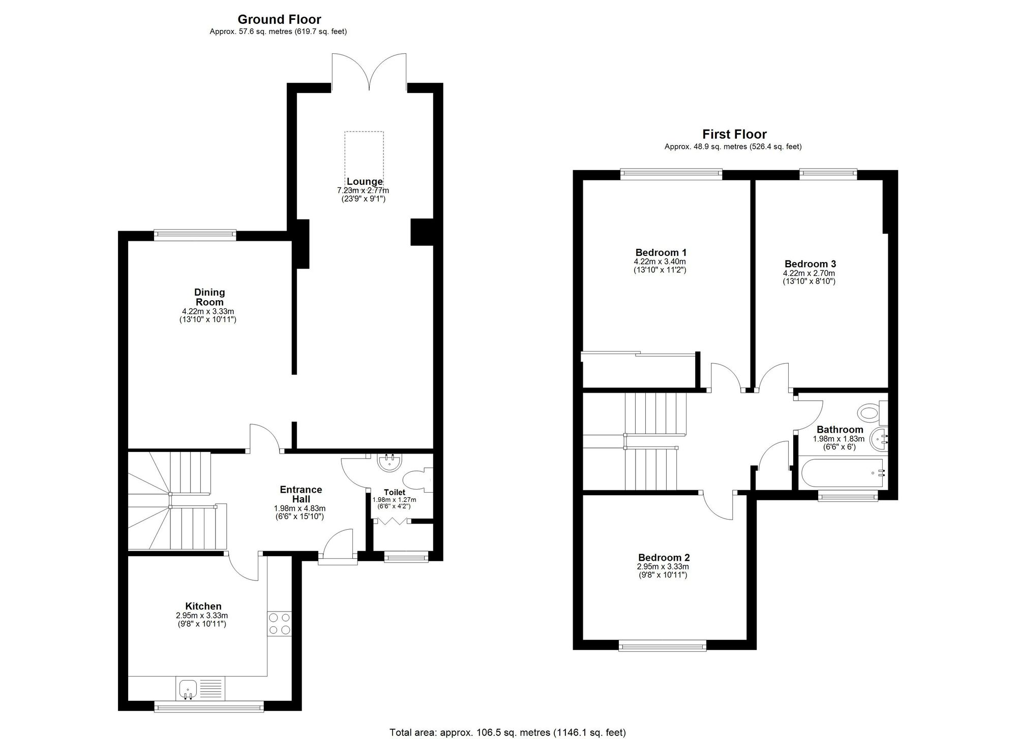 12 Willmott Road, Royston floorplan