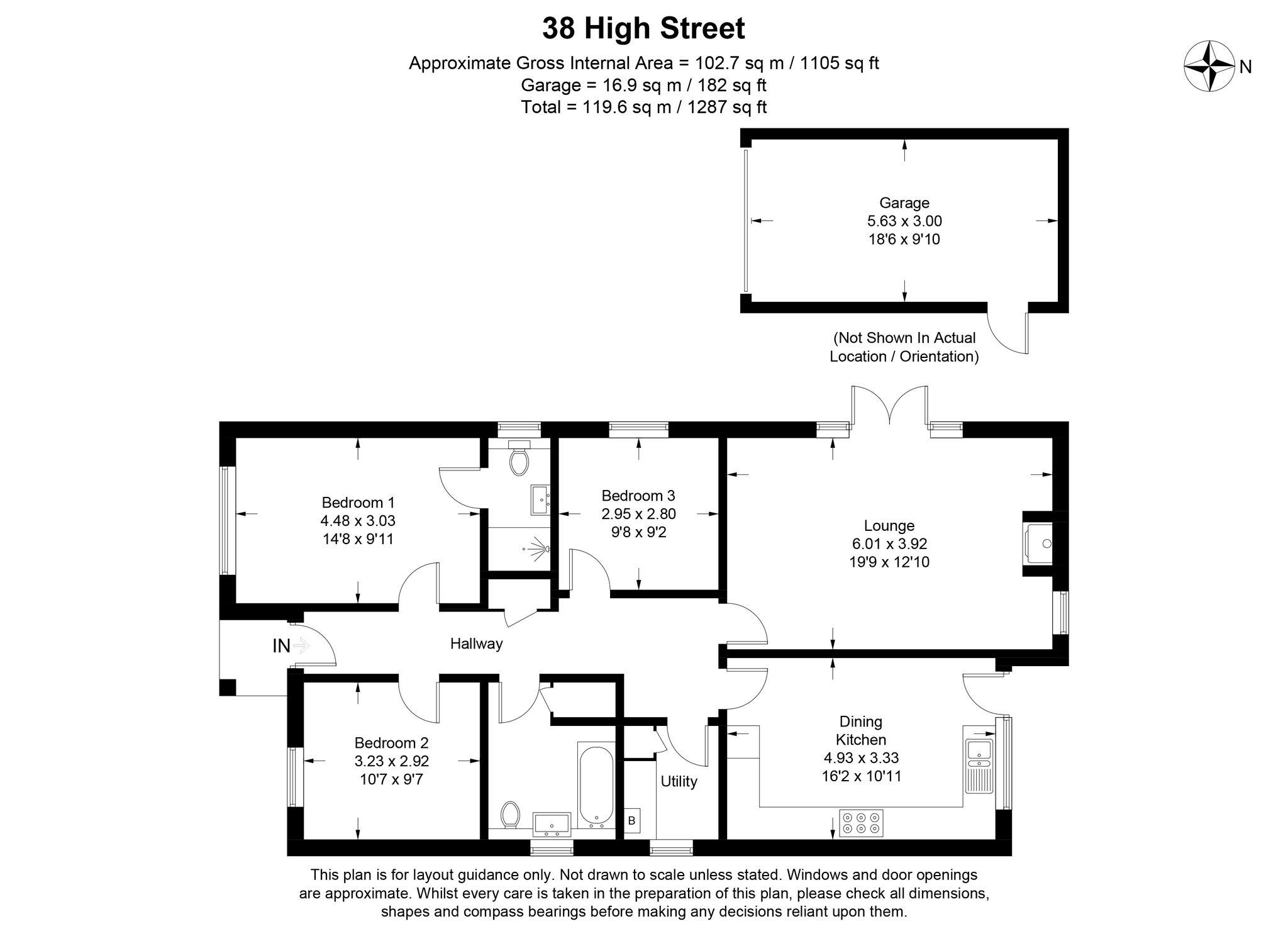38, High Street, Sleaford floorplan