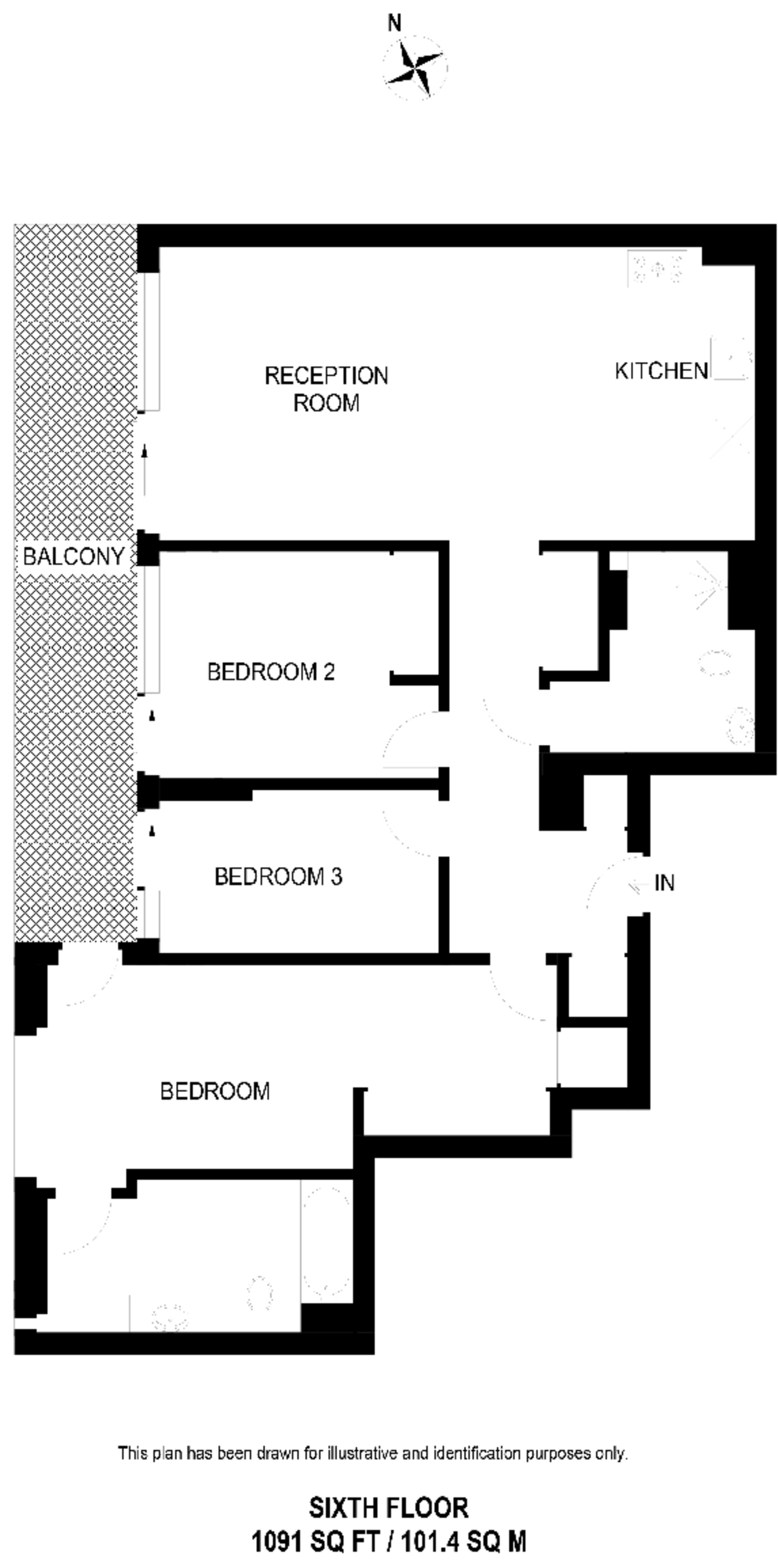 Buckingham Palace Road, Victoria floorplan