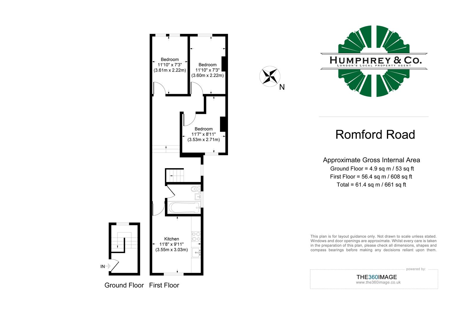 Flat 2, 837A, Romford Road, Manor Park floorplan