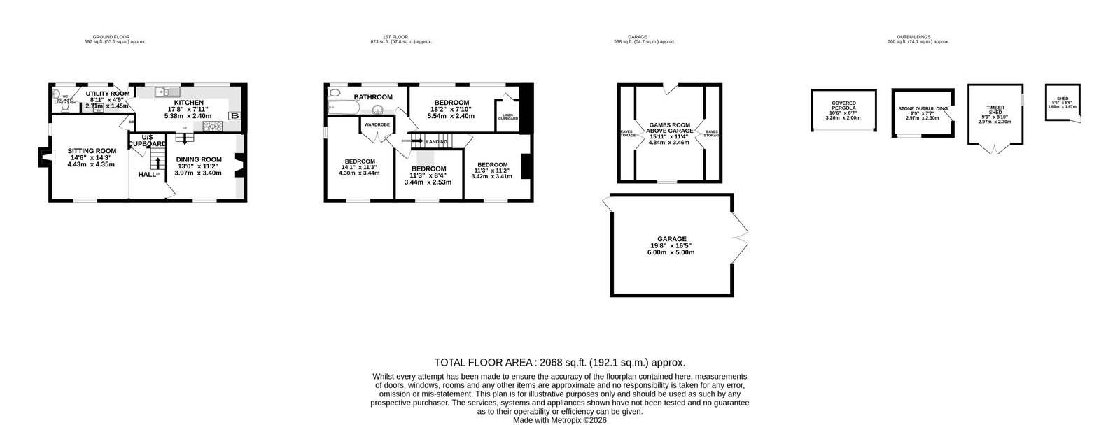 Parc Wern, Ledbury floorplan