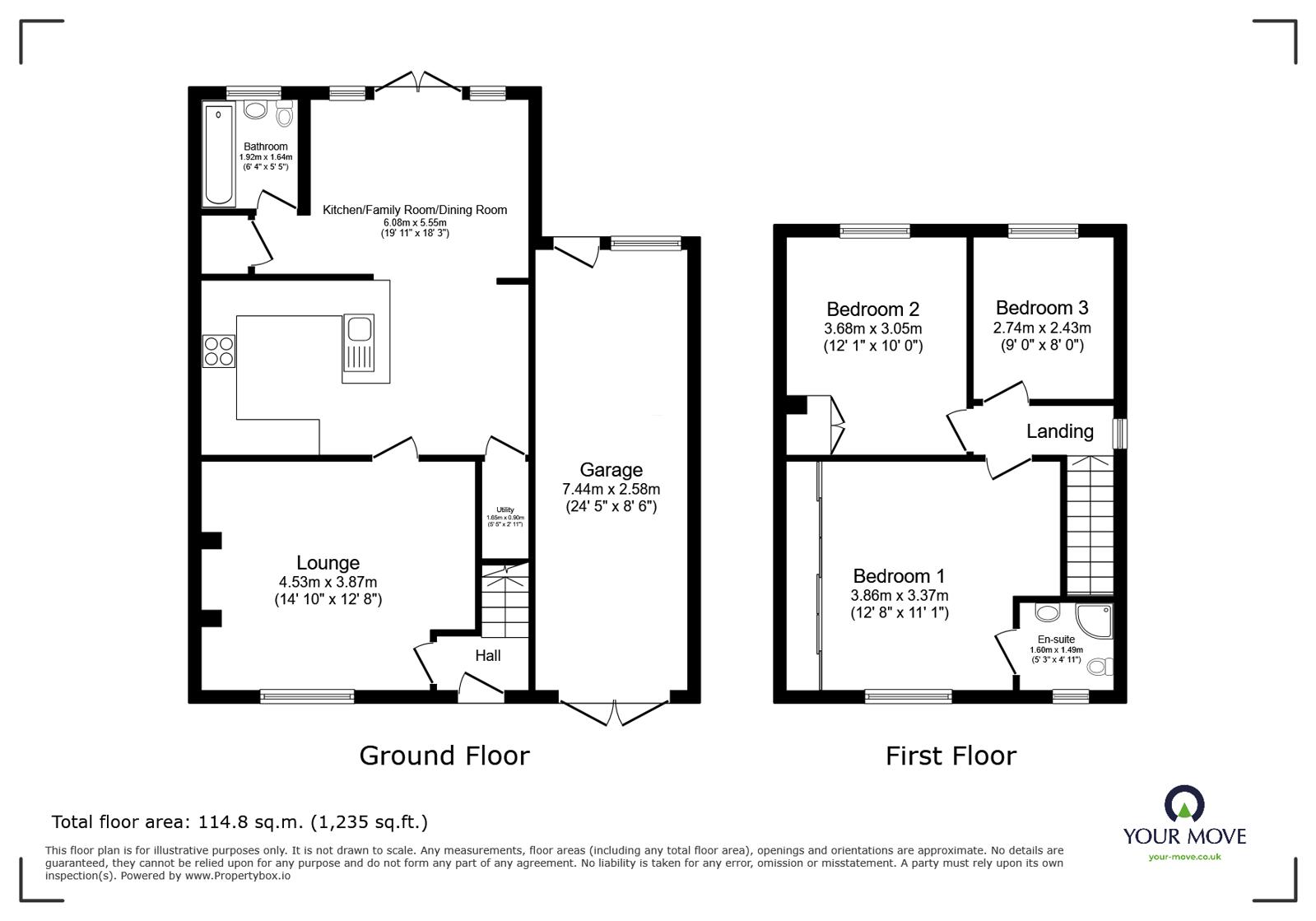 14, Kings Causeway, Goole floorplan