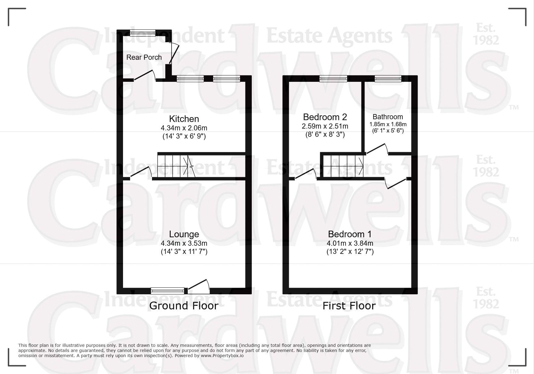 32, Harwood Road, Bury floorplan