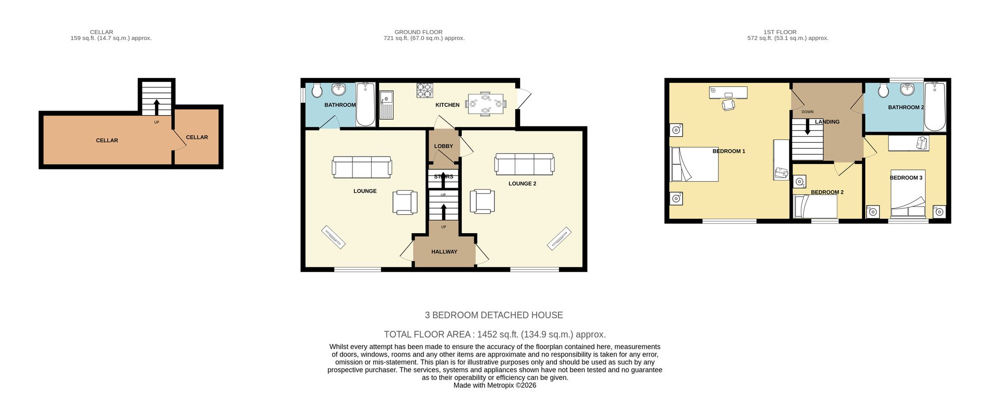 21 Healey Street, Batley floorplan