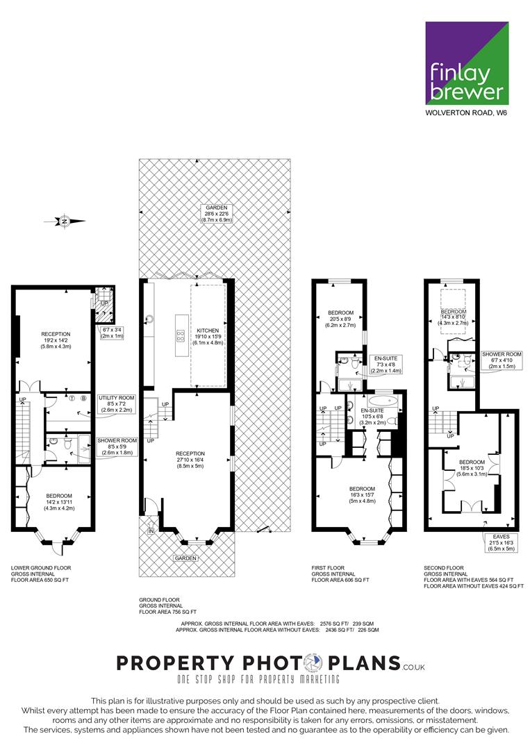 23, Wolverton Gardens, London floorplan