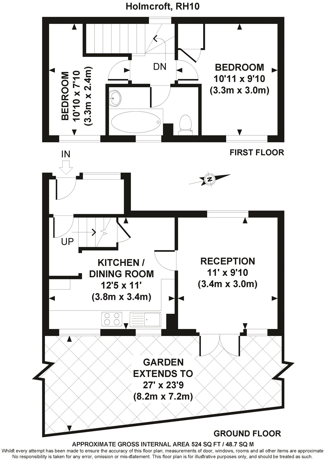 25, Holmcroft, West Sussex floorplan