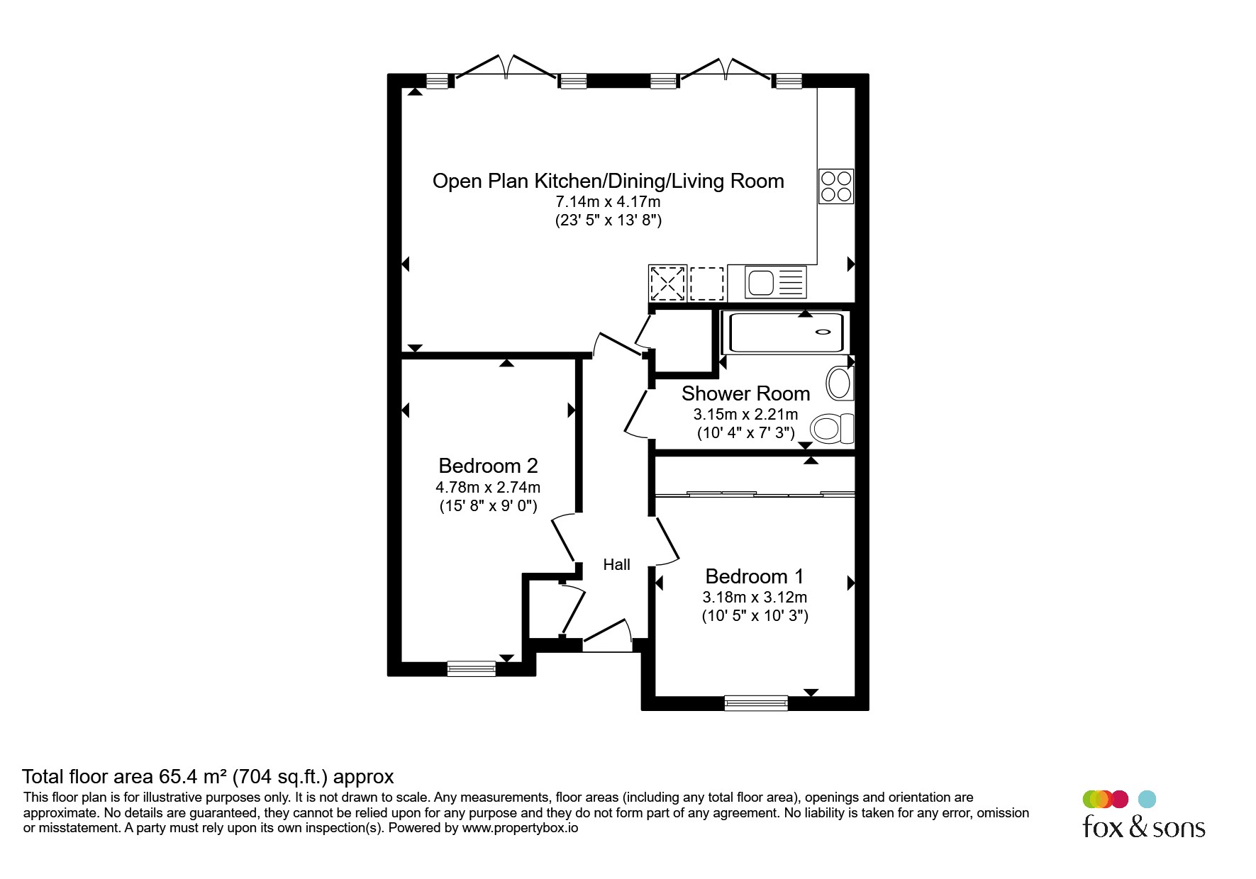 8, Mark Cross Way, Hailsham floorplan