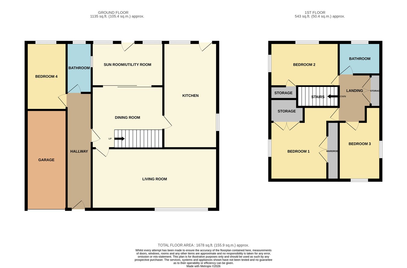 12, Berry Close, Northampton floorplan