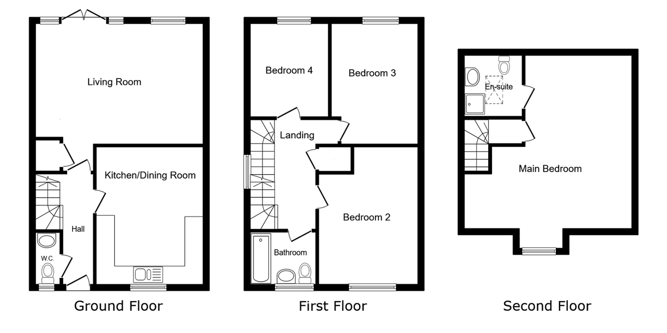 5, Herbert Drive, Swadlincote floorplan