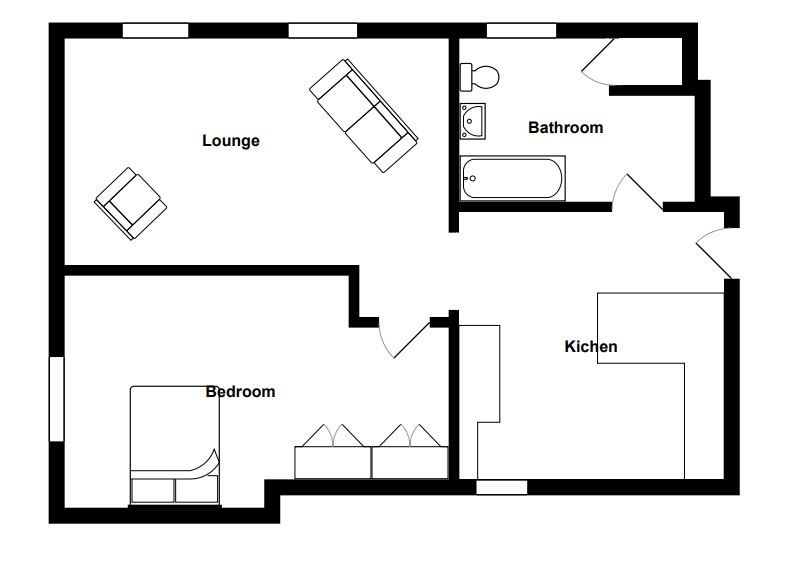 Plot 5, High Street, Earls Colne, Colchester, Essex CO6, 1 bedroom flat