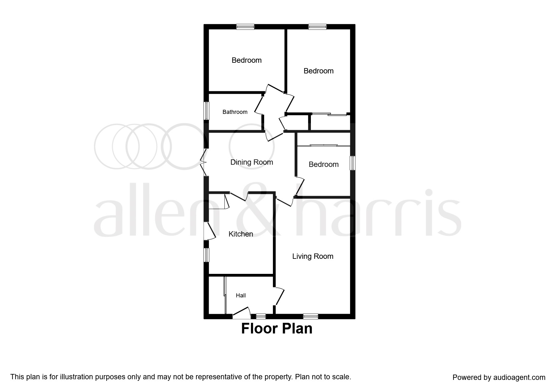 3 Bedrooms Detached bungalow for sale in Invergarry Drive, Thornliebank, Glasgow G46