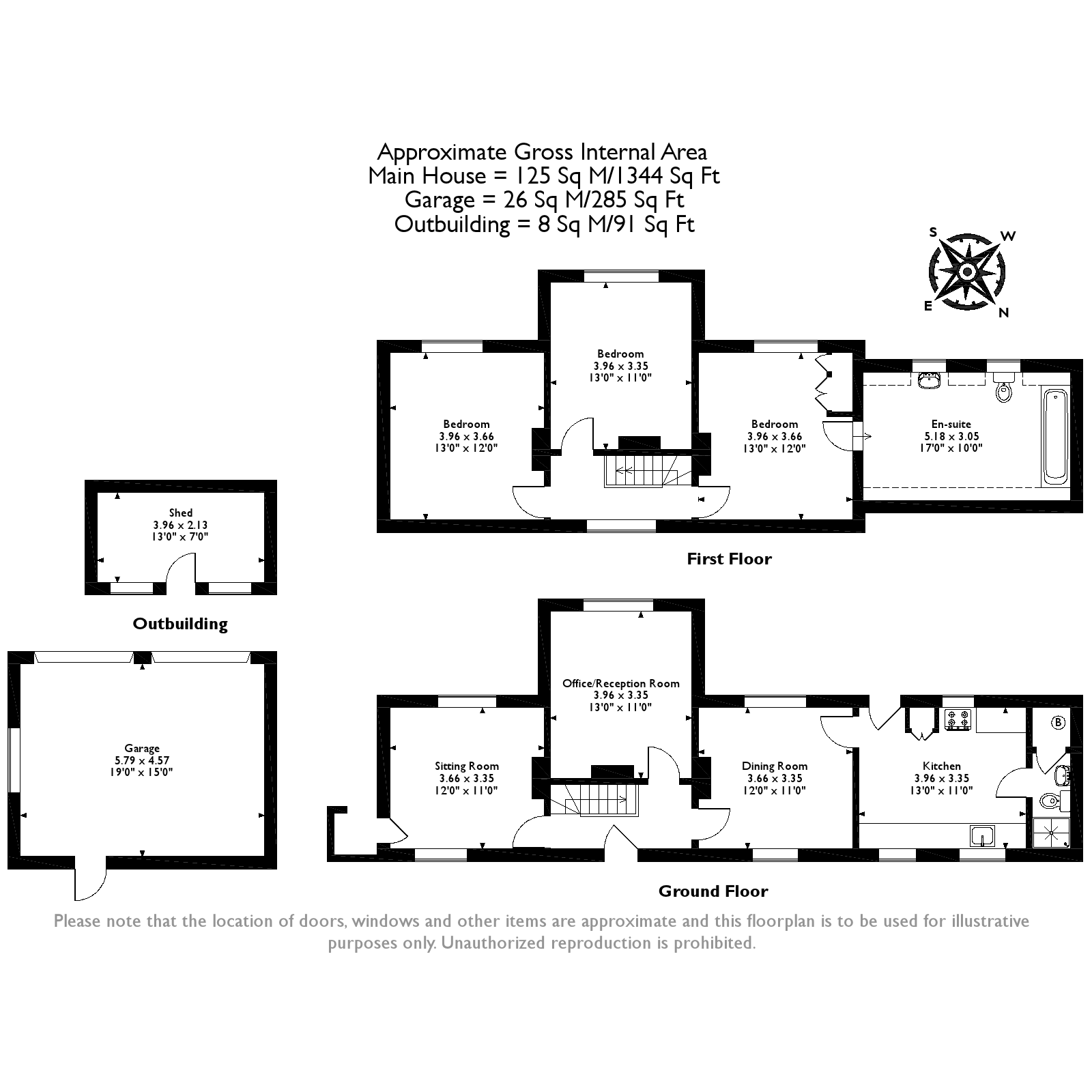 3 Bedrooms Detached house to rent in Shepperton Road, Laleham, Staines TW18