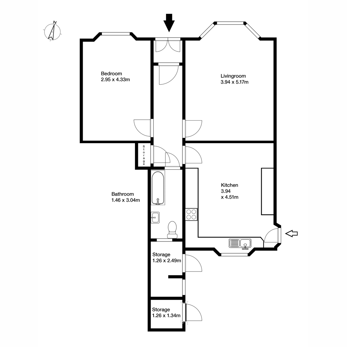 19, Dunlop Street, Strathaven floorplan