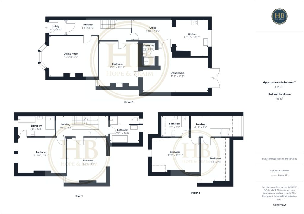 Alyderside, Mount Pleasant South, Whitby floorplan