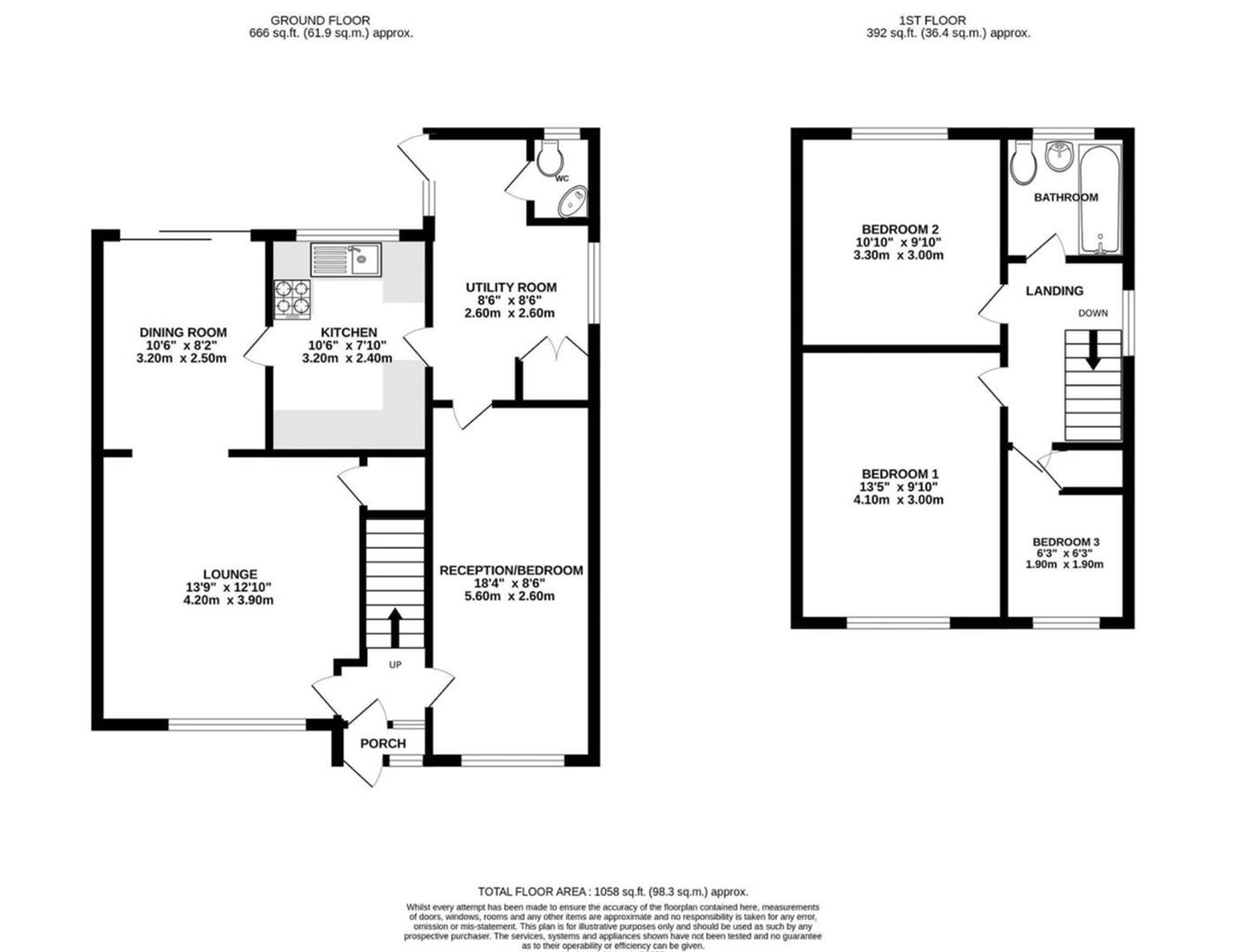 156, Mobberley Road, Knutsford floorplan