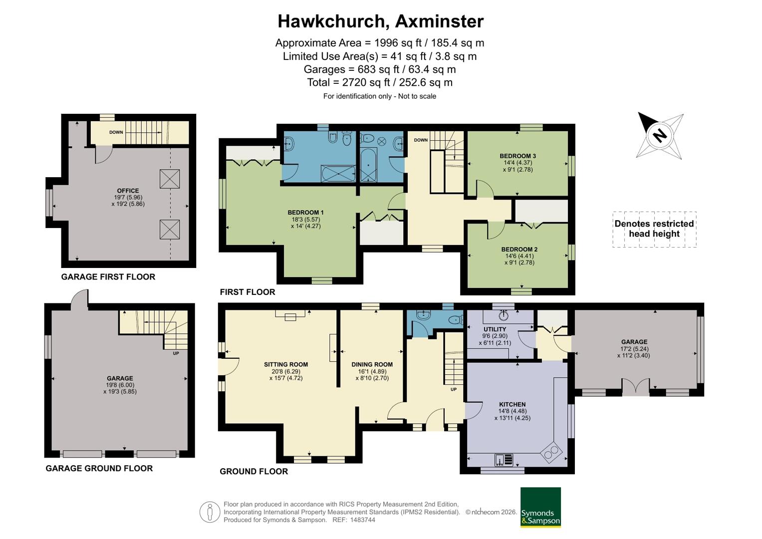 The Old Rectory Coach House, Axminster floorplan