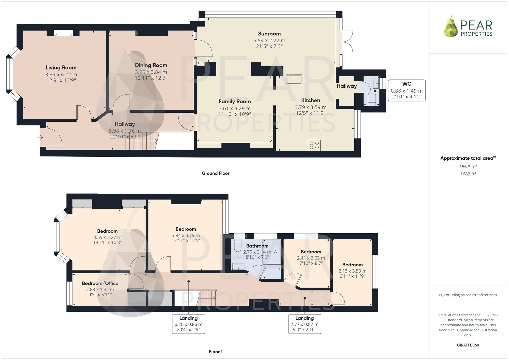 45 Grove Road, Worthing floorplan