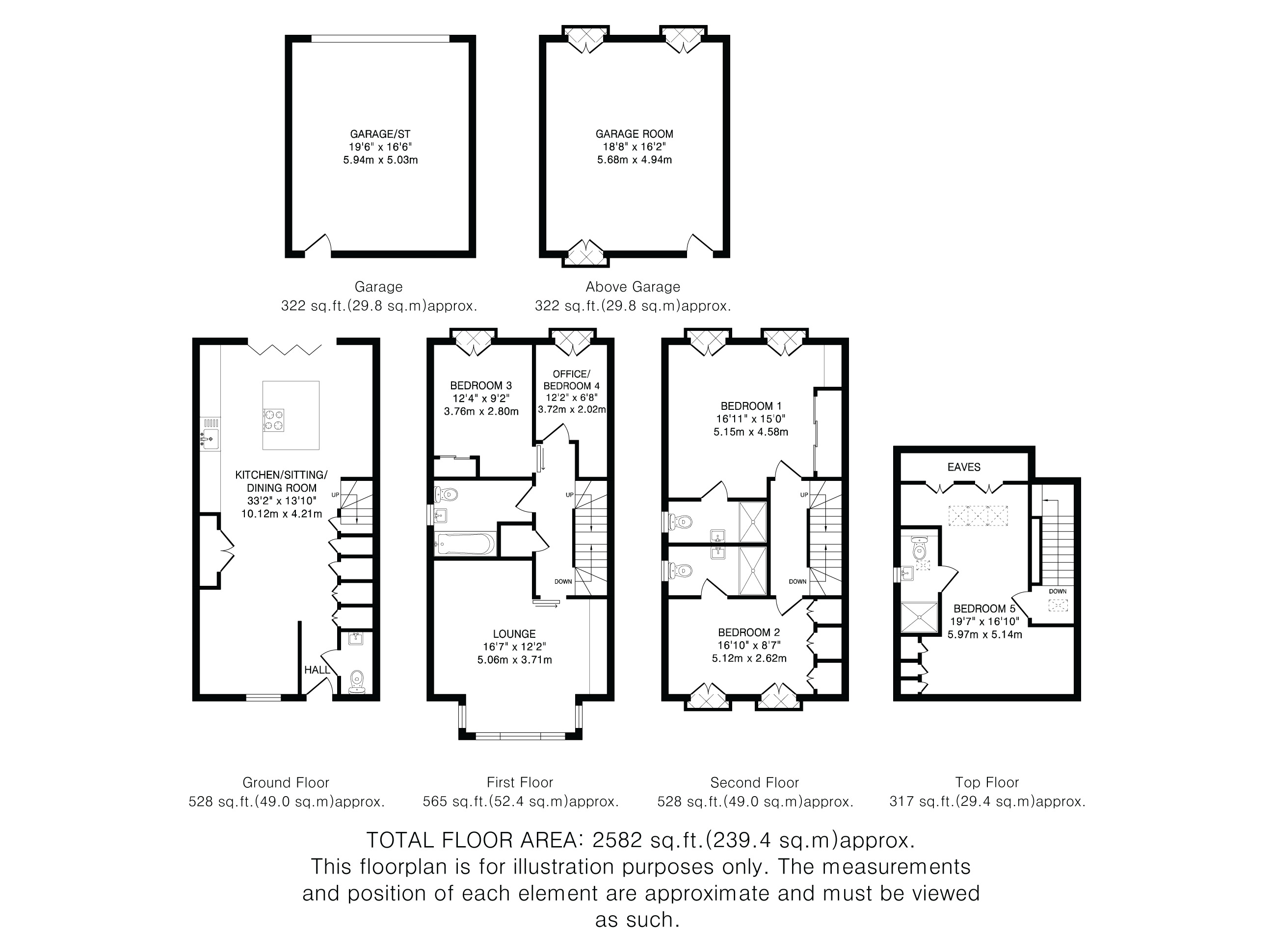 26, Sheldon Way, Hertfordshire floorplan