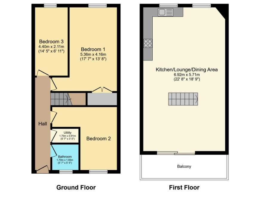 26, Guy Street, Leamington Spa floorplan