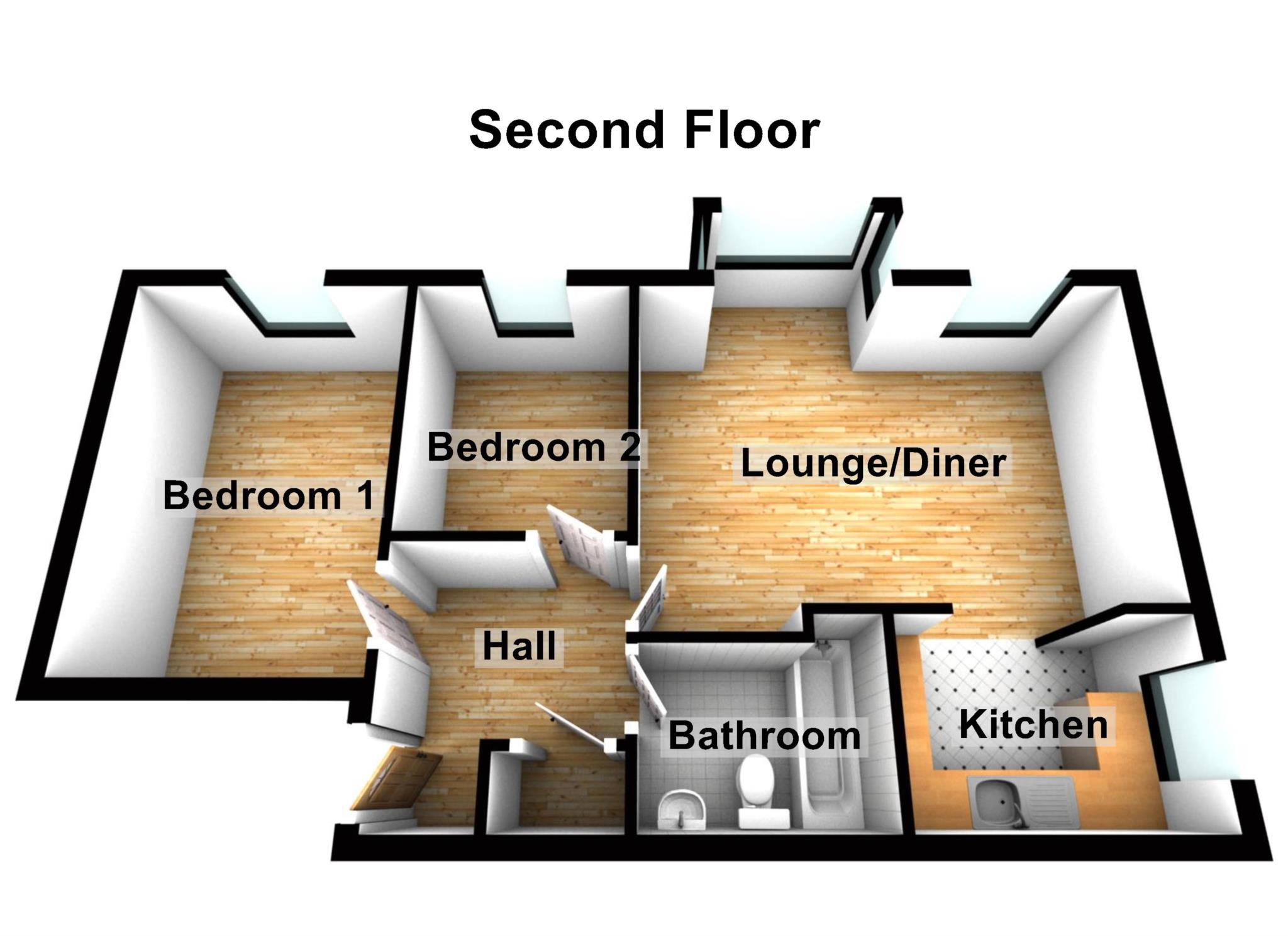 167, Chandlers Drive, Erith floorplan