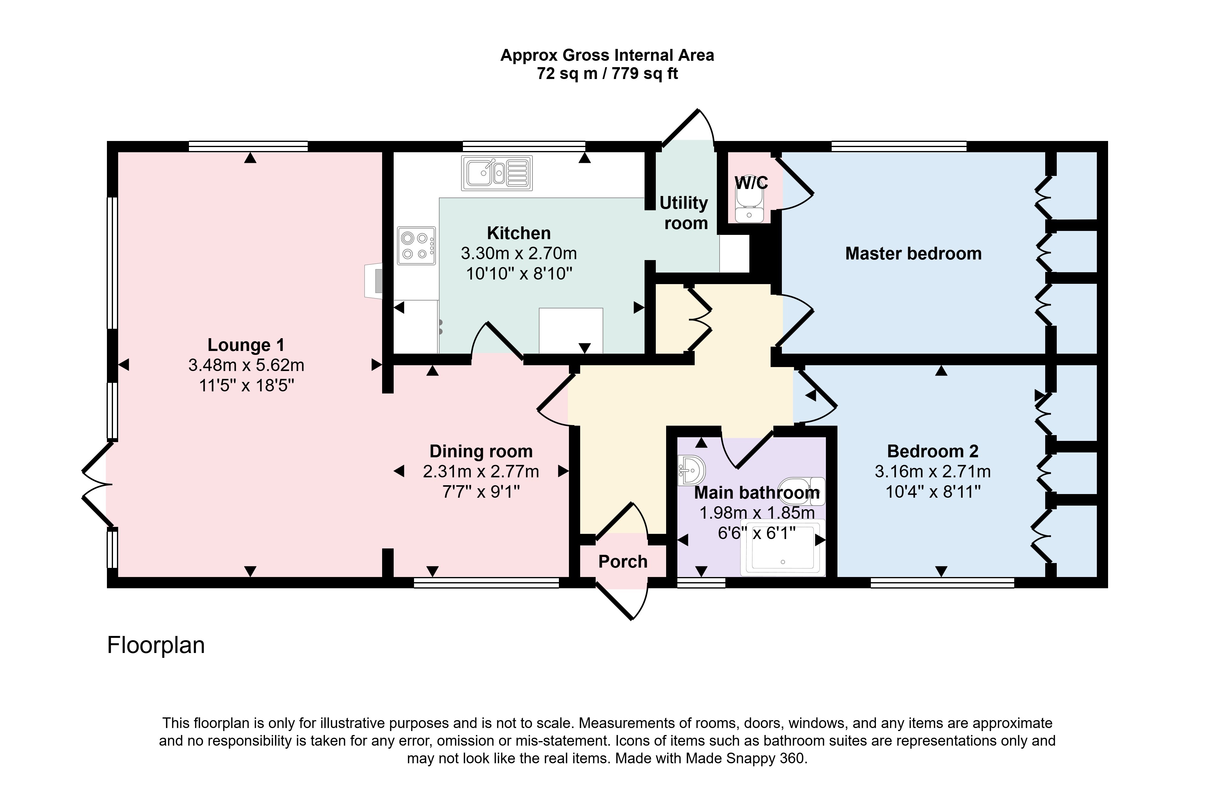31, Gribbin Way, Par floorplan