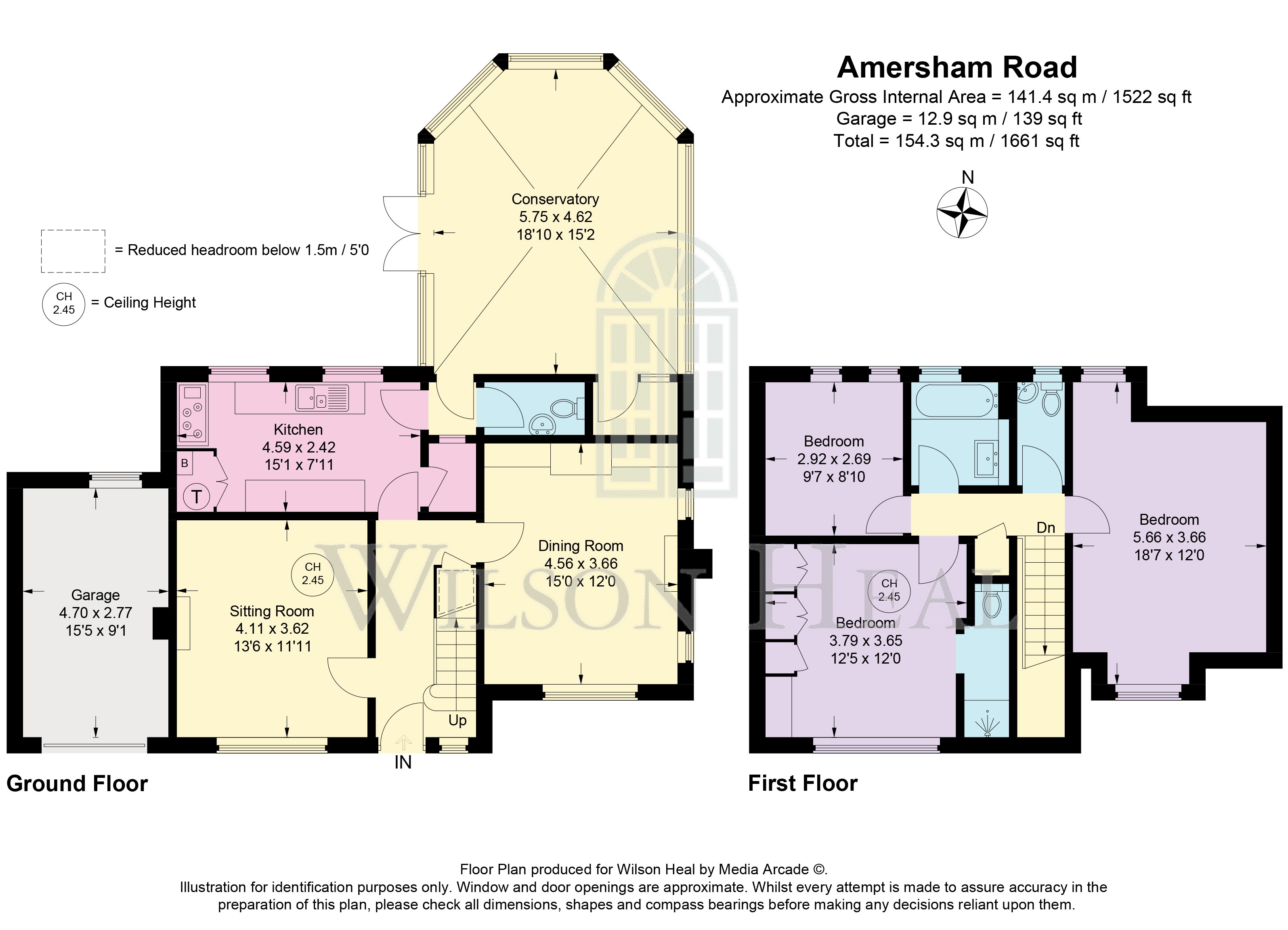 85, Amersham Road, Little Chalfont floorplan