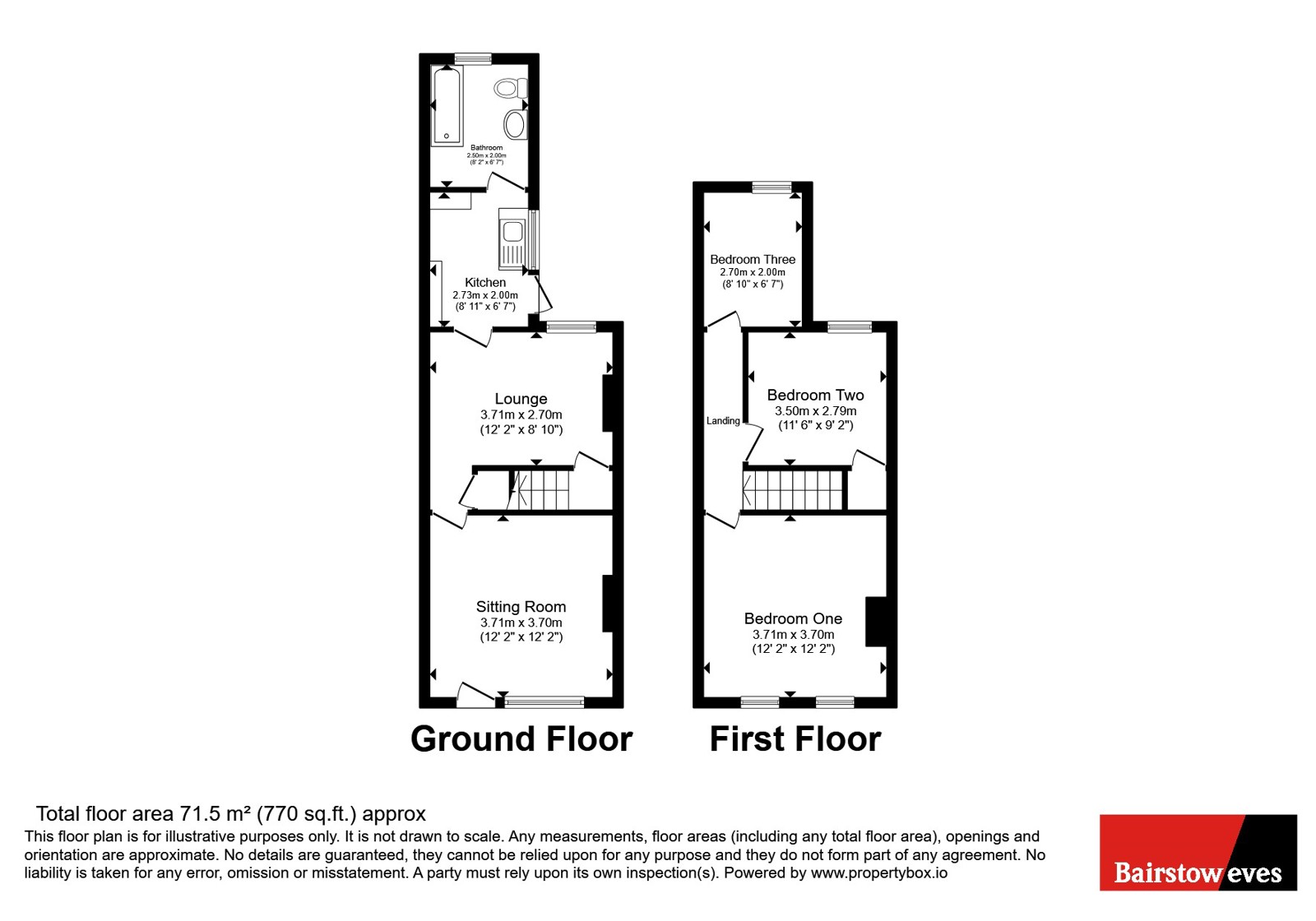 418, Littleworth Road, Staffordshire floorplan