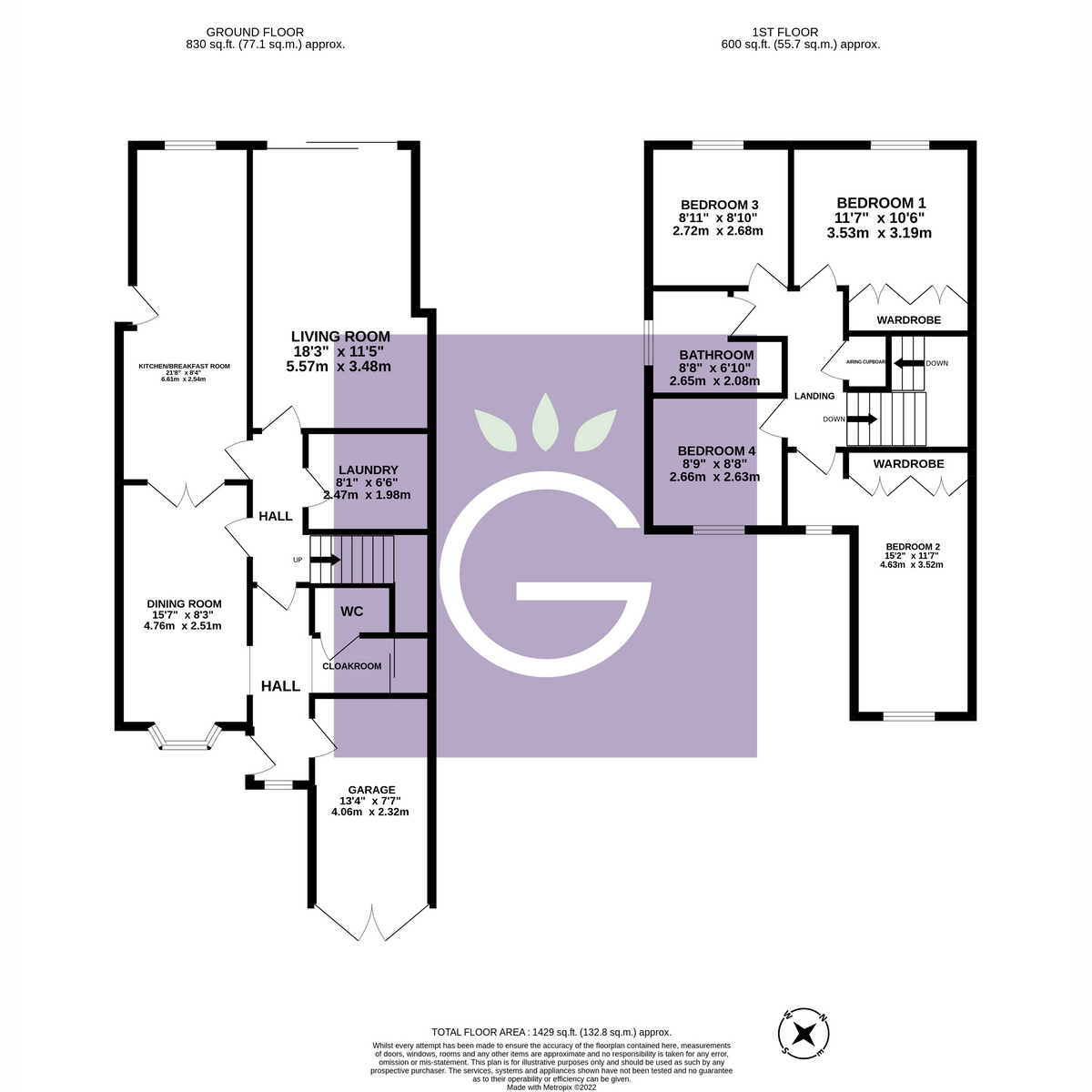 Colemans Moor Road, Woodley RG5, 4 bedroom semidetached house for sale