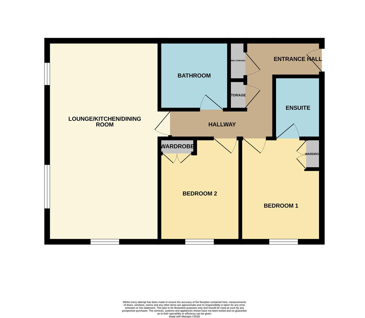 54, The Warren, Gloucester floorplan