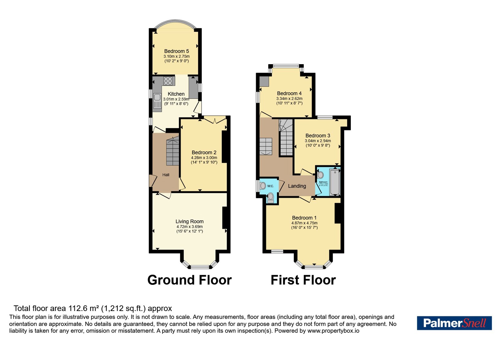 7, Gloucester Road, Dorset floorplan
