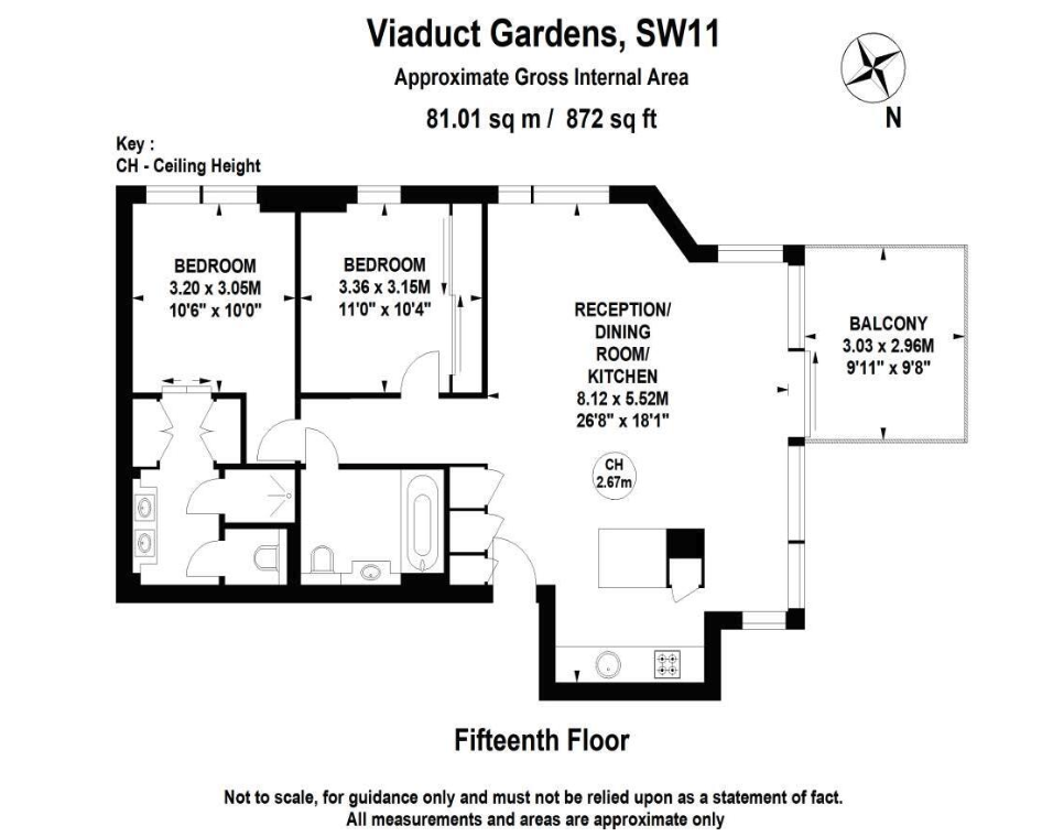 A151, London floorplan