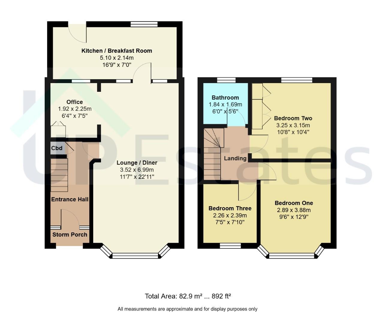 26, Browning Road, Coventry floorplan