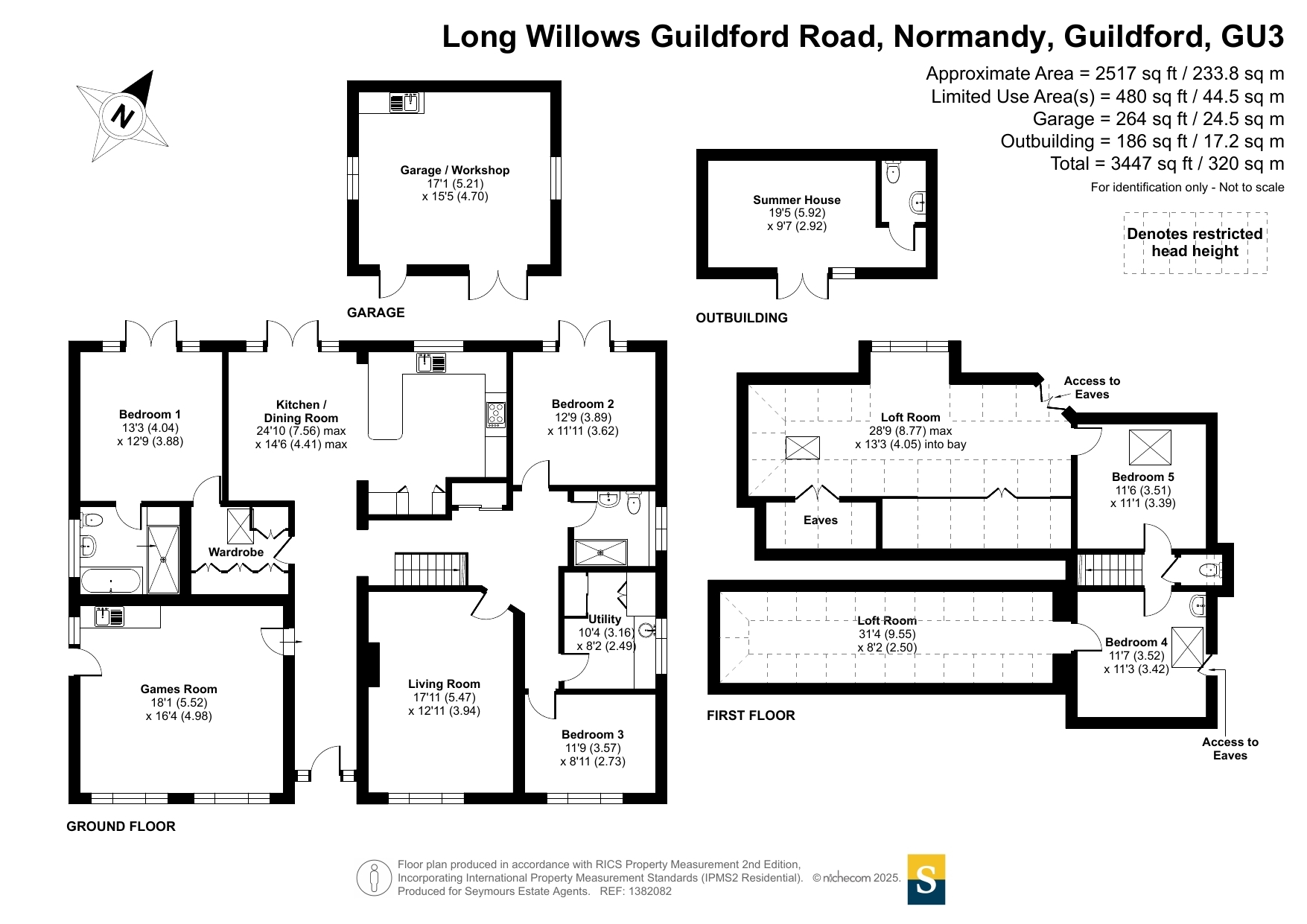 Long Willows,, Guildford Road, Guildford floorplan