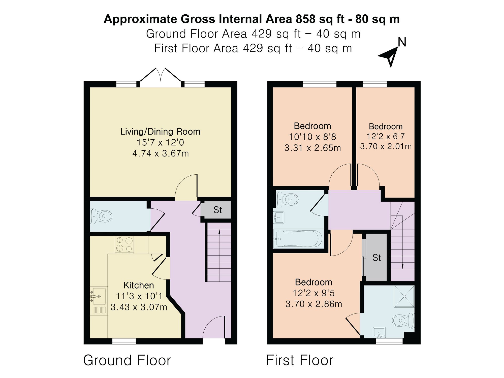 83 Penwethers Crescent, Truro floorplan
