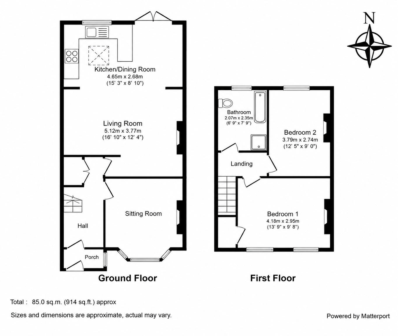26, Salisbury Road, Kent floorplan