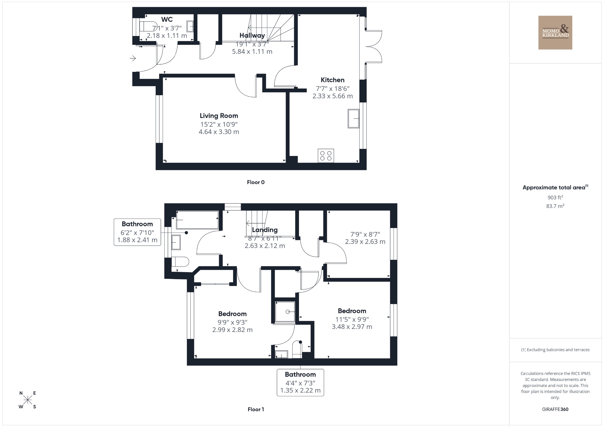 23 Curran Place, Bellshill floorplan
