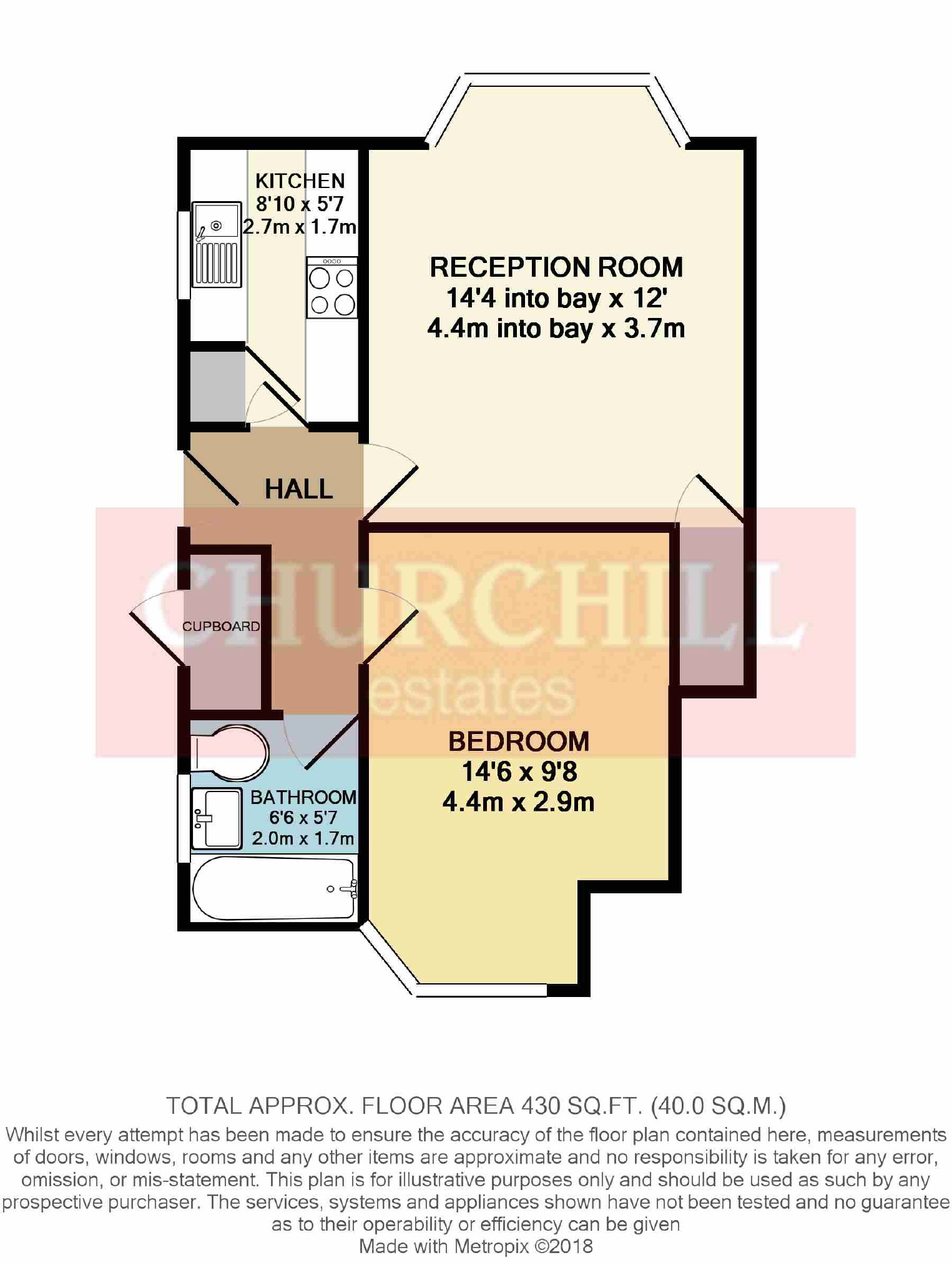 2 Bedrooms Maisonette to rent in Russell Road, Buckhurst Hill, Essex IG9