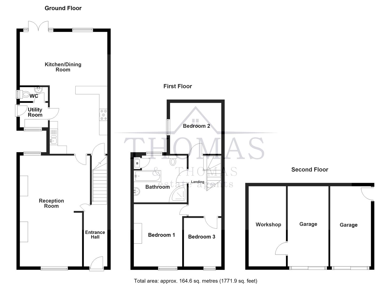 19, Heol Aman, Ammanford floorplan