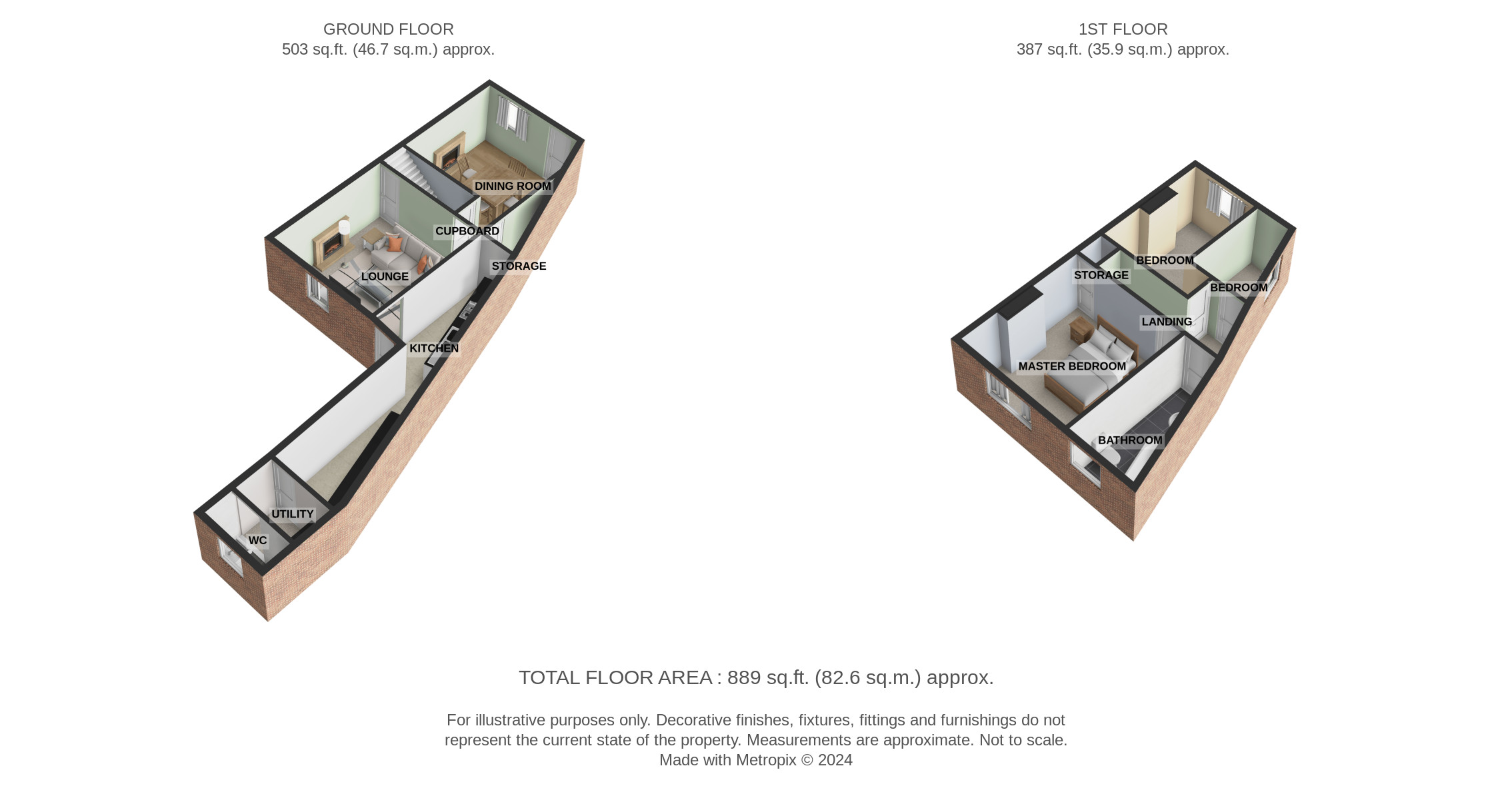 44 Charles Street, Hinckley floorplan