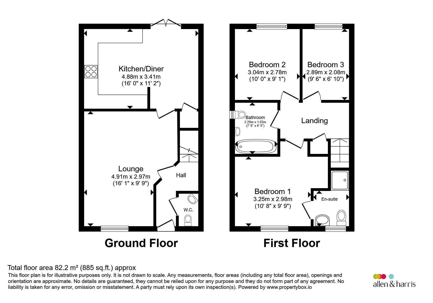 34, Elm Park, Didcot floorplan